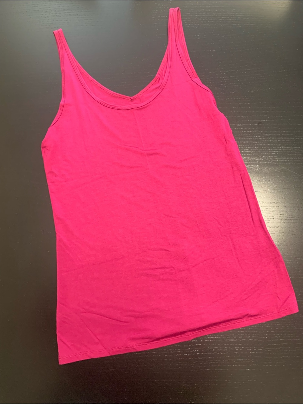 Reitmans Medium Reversible Bright Pink Scoop Neck Cami